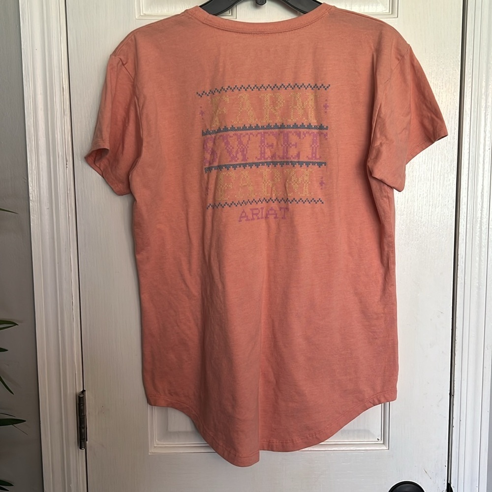 Ariat farm sweet farm tshirt L - Picture 6 of 9